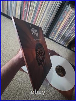 Gojira L'Enfant Sauvage 2lp White Vinyl 2012 1st Press Hype/Inserts NM