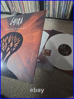Gojira L'Enfant Sauvage 2lp White Vinyl 2012 1st Press Hype/Inserts NM