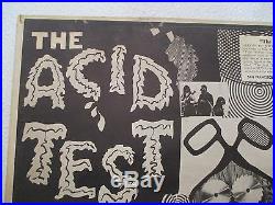 Grateful Dead RARE The Acid Test Original Pressing 1965 Vinyl Record