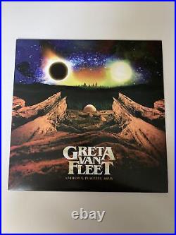 Greta Van Fleet Anthem Of The Peaceful Army Yellow Colored Vinyl Unplayed Mint