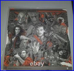Guardians of the Galaxy Awesome Mix Vol. 1 Vinyl LP Mondo by Tyler Stout