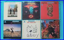 HALF SPEED MASTER Lot SUPER DISK NAUTILUS LP Audiophile Pink Floyd Santana Toto