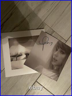 HEART SIGNED Taylor Swift Tortured Poets Vinyl +The Manuscript IN HAND