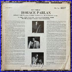 HORACE PARLAN Us Three LP BLUE NOTE BLP 4037 US RVG MONO 47 W. 63rd 1st US PRESS
