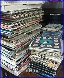 HUGE Lot of 2,000+ 33 RPM/45 RPM/CD's -Mixed Lot- Records Vinyl