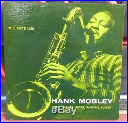 Hank Mobley QuntSelf-TitledBlue Note 1550DGWest 63RDExcellentRVGEarNice