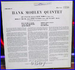 Hank Mobley QuntSelf-TitledBlue Note 1550DGWest 63RDExcellentRVGEarNice