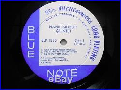 Hank Mobley QuntSelf-TitledBlue Note 1550DGWest 63RDExcellentRVGEarNice