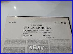 Hank Mobley Soul Station Blue Note Blp 4031 1st Press Rvg/ear 47 West 63rd