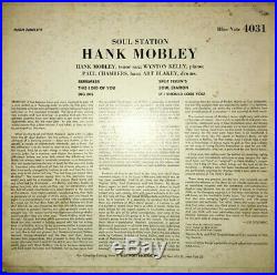 Hank Mobley Soul Station Blue Note Blp 4031 47 West 63rd Dg Rvg