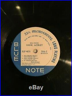 Hank Mobley Soul Station Blue Note Blp 4031 47 West 63rd Dg Rvg