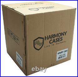 Harmony Cases HCLP80 Flight Road Travel DJ Custom Case Holds 80 LP Vinyl Records
