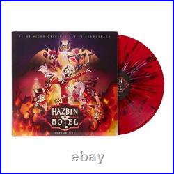 Hazbin Hotel One Original Series Soundtrack Radio Demon Red Black Splatter vinyl