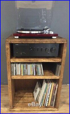 Hi Fi Cabinet/Separates/Reclaimed Wood/Record Player/LP/Vinyl Storage