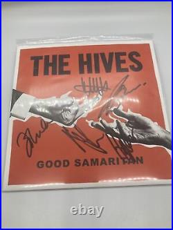 Hives I'm Alive / Good Samaritan Signed Splatter Vinyl 7 Third Man Records
