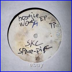 Hostile World EP test press, Ft SKC, Back Sun Empire, Dj Optiv, Rob F & Skynet