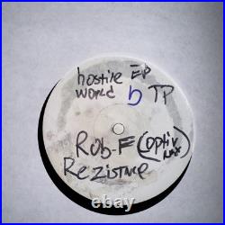 Hostile World EP test press, Ft SKC, Back Sun Empire, Dj Optiv, Rob F & Skynet