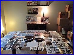 Huge 5,000 12 LP Record Lot Classic Rock VG+ 60+ Beatles 50+ Rolling Stones