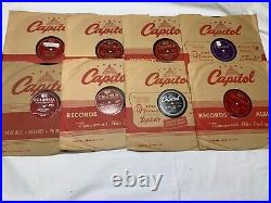 Huge Collection Of 78 Rpm, 75 Total, Super Rare All With Original Sleeves