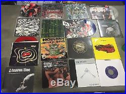 Huge Rare 7 45 Vinyl Record Lot! Punk Metal Indie Sub Pop Promo Rsd Numbered