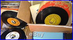 Huge lot of 45's records over 9000 Elvis Beatles collection to be sold as lot