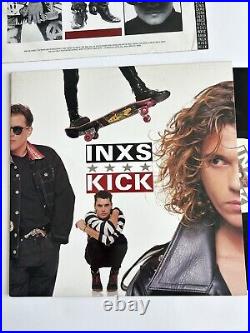 INXS Kick Original 1987 1st Pressing In Excellent Condition Complete WithSleeve