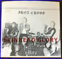IRON CROSS Skinhead Glory ORiG DISCHORD MINOR THREAT AGNOSTIC FRONT TEEN IDLES