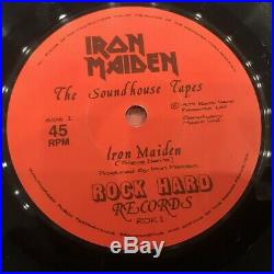 IRON MAIDEN =THE SOUNDHOUSE TAPES= 7single. Mega Rare. Original first press
