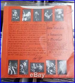 IRON MAIDEN The Soundhoue Tapes 7 EP 1979 UK AUTHENTIC withinsert withPS Diano