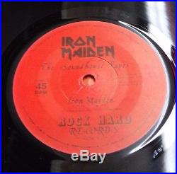 IRON MAIDEN The Soundhoue Tapes 7 EP 1979 UK AUTHENTIC withinsert withPS Diano