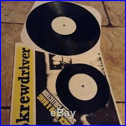 ISD Skinhead Vinyl Lp White Label Test press 5 MadeVery RarePunk & Oi Rock