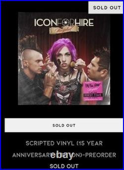Icon For Hire Scripted Vinyl (15 Year Anniversary Edition)