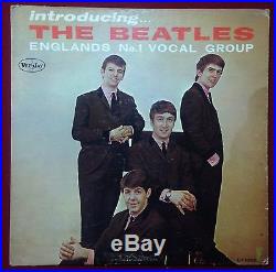 Introducing The Beatles RARE Version 1 MONO Vinyl LP Album VJLP 1062 US VEE-JAY