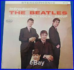 Introducing the Beatles Stereo Ad Back Near Mint and Authentic Super Rare