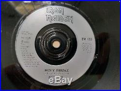 Iron Maiden Holy Smoke UK Promo 7 Vinyl S/Sided- the trooper soundhouse tapes