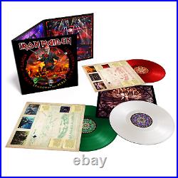 Iron Maiden Nights Of The Dead Exclusive Red Green White Color 3x Vinyl LP Set