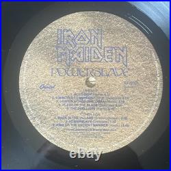 Iron Maiden? - Powerslave LP 1984 Capitol SJ-12321 EX/NM ULTRASONIC CLEAN