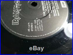 Iron Maiden The Clairvoyant MISPRESS UK 7 Vinyl the soundhouse tapes trooper