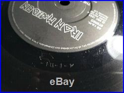 Iron Maiden The Clairvoyant MISPRESS UK 7 Vinyl the soundhouse tapes trooper