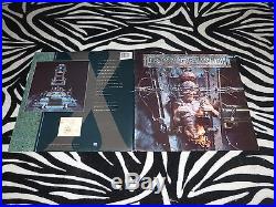 Iron Maiden The X Factor (Nr Mint UK 1st Press) (Clear Vinyl)(EMD 1087) Lp