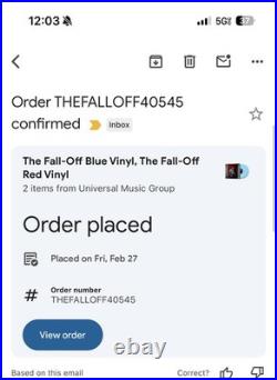 J. Cole The Fall Off Red 4LP Vinyl CONFIRMED PRESALE