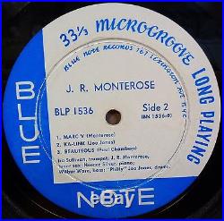 J. R. Monterose Ira Sullivan Horace Silver Wilbur Ware Joe Jones Blue Note Lp 1536