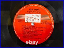 JAGJIT CHITRA SINGH YOUR CHOICE 1984 LP RECORD Orig india hindi GHAZAL VG++