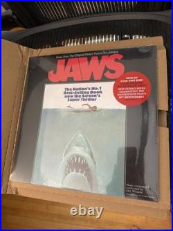 JAWS Soundtrack NEW WATER FILLED VINYL WithHYPE STICKER Numbered In Hand