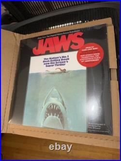 JAWS Soundtrack NEW WATER FILLED VINYL WithHYPE STICKER Numbered In Hand