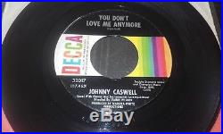 JOHNNY CASWELL You Don't Love Me Anymore / I. O. U original copy NORTHERN SOUL