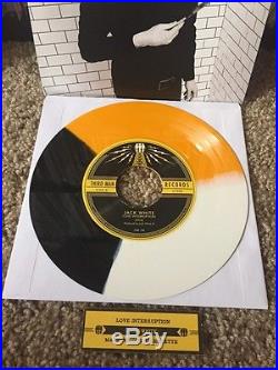 Jack White Love Interruption Tri Color 7 Vinyl RARE /300 Third Man Records