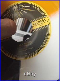 Jack White Love Interruption Tri Color 7 Vinyl RARE /300 Third Man Records
