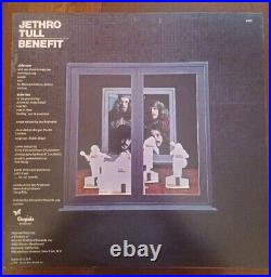Jethro Tull Benefit Record Album Vinyl LP