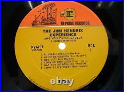 Jimi Hendrix Experience Are You Experienced LP Record Ultrasonic Clean VG++